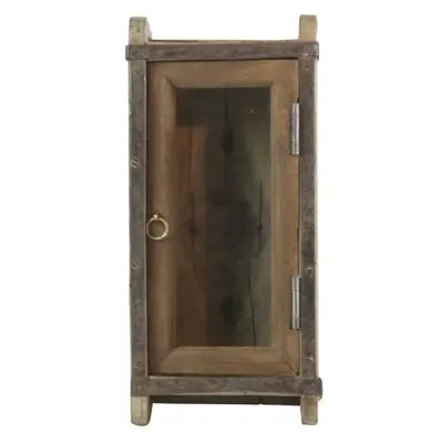 Image of the Brick Mold Cabinet, a versatile and unique piece crafted from repurposed brick molds, adding rustic charm to any room.