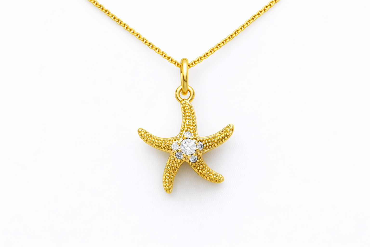 Summer Starfish Necklace