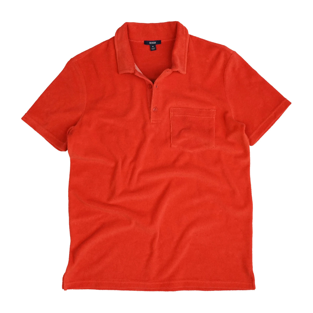 Essential Terry Polo - Red