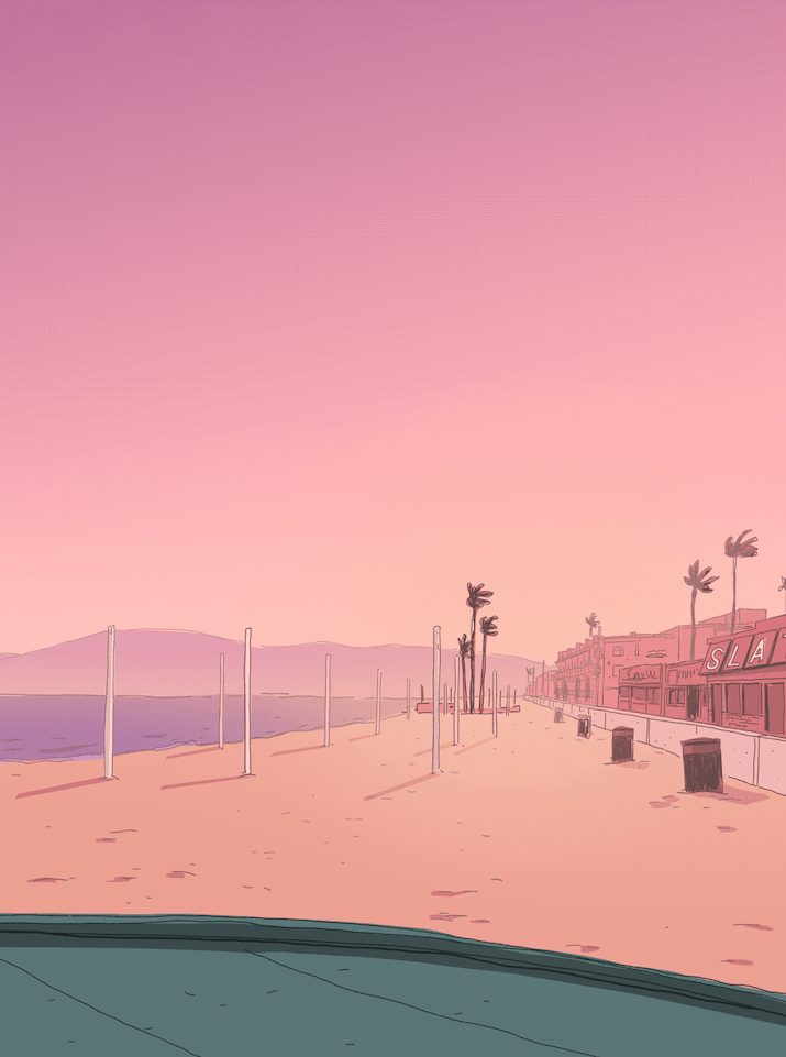 Hermosa Beach Print