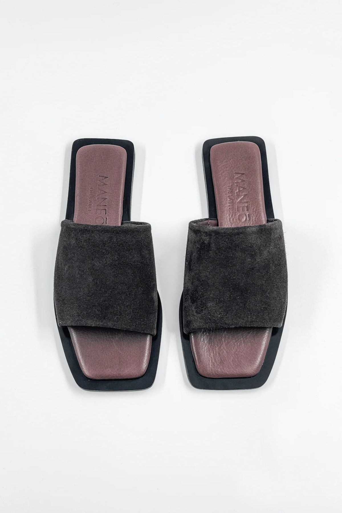 Lenny Sandals displayed in both suede and leather options, showcasing their luxurious materials and classic design.