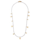 Pearl Necklace: Timeless elegance captured in lustrous pearls, a symbol of sophistication and grace.