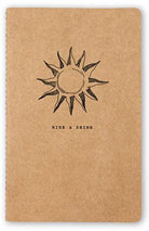A set of Paper Astronomy Notebooks showcasing intricate celestial designs on a sturdy paper cover.