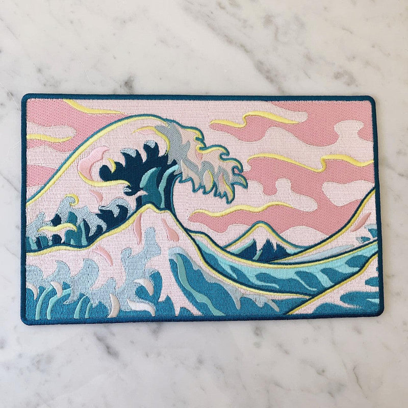 Great Wave Patch (Xlarge)