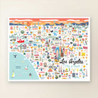 Los Angeles City Map Print