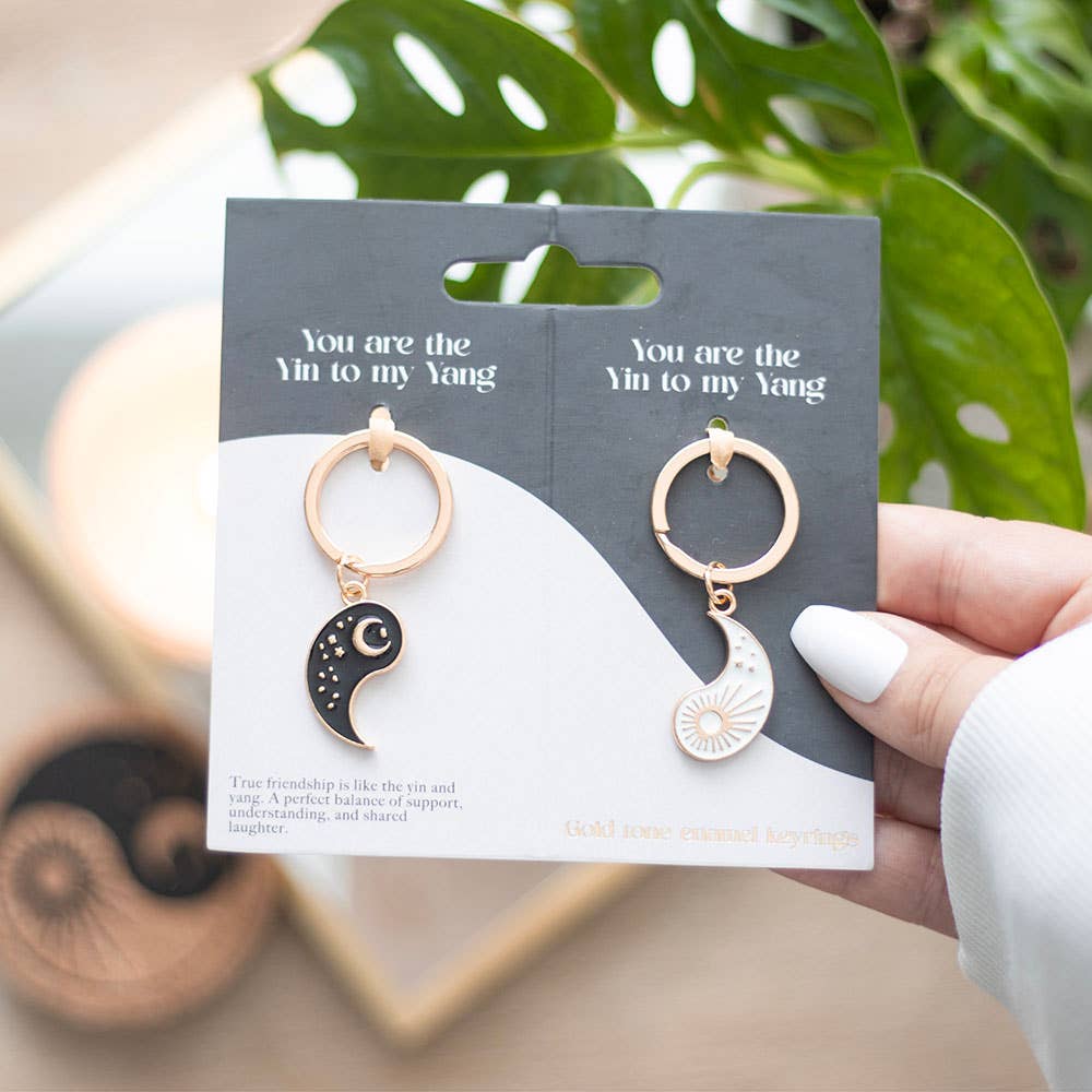 Yin Yang Keychains