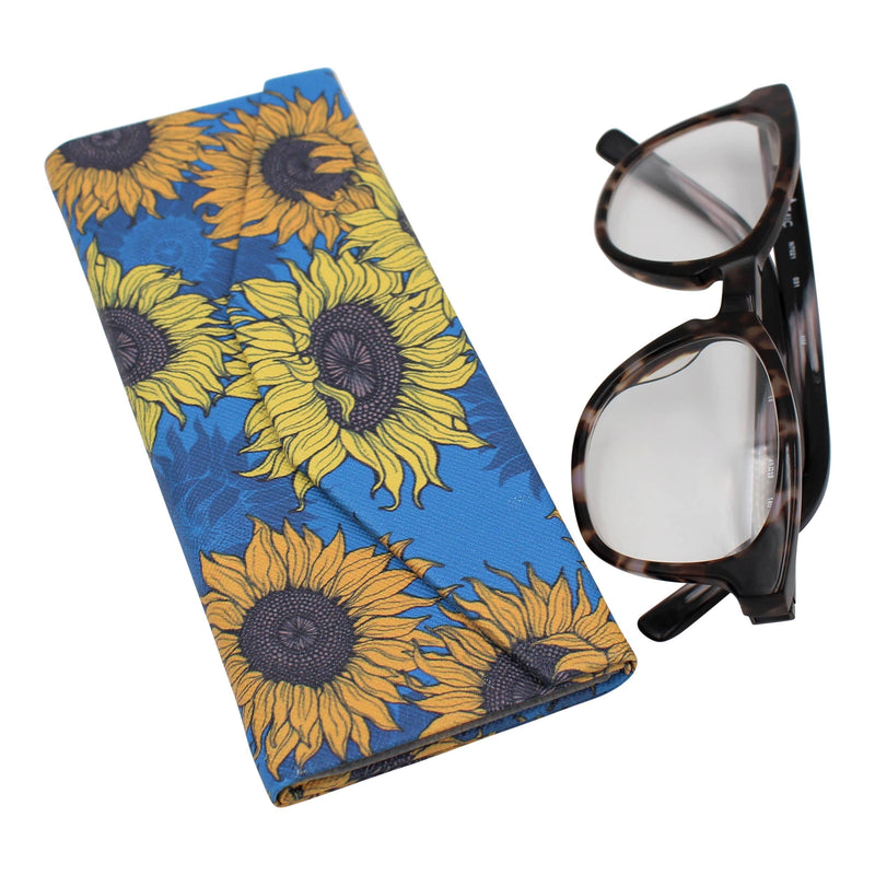 Sunflower Folding Glasses Case