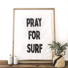 Pray For Surf Wall Hanging