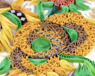 Quilled Sunflowers, Van Gogh Greeting Card