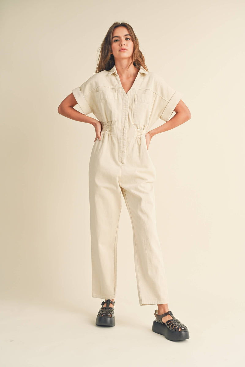 Ella Short Sleeve Jumpsuit
