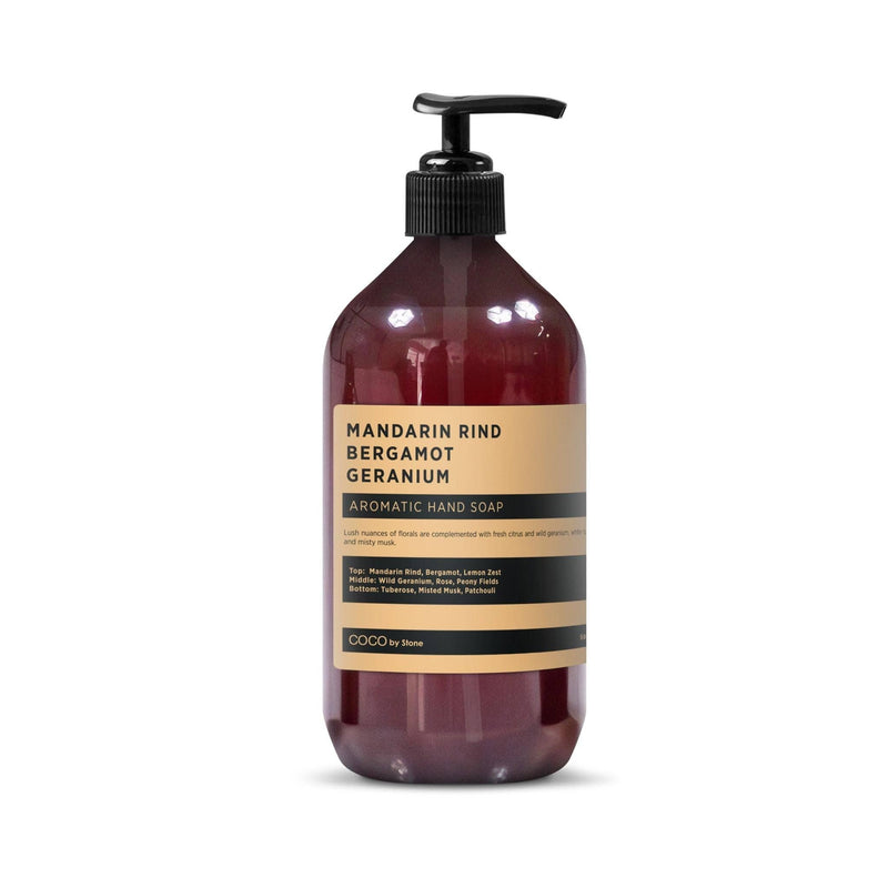 Mandarin Rind + Bergamot + Geranium Hand Soap