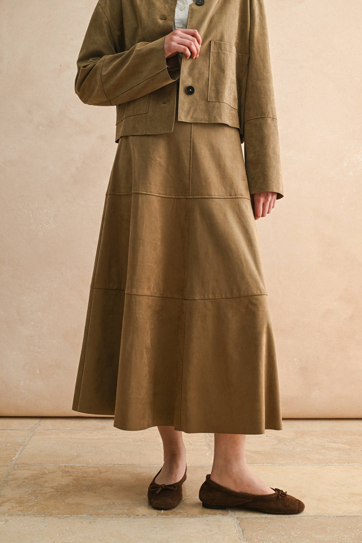 Clara Sand Skirt