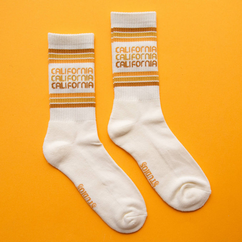 California Striped Socks