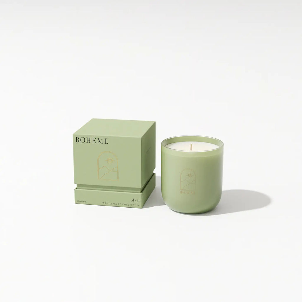 Asti Candle, a sophisticated and fragrant addition to elevate your space.