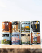 Chicago Candle: A lit candle emanating warmth and comfort, epitome of relaxation.
