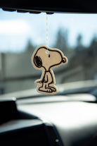 Peanuts® Snoopy Classic Air Freshener with a coconut scent, featuring an iconic image of Snoopy.