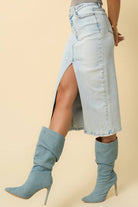 Crossover Midi Skirt