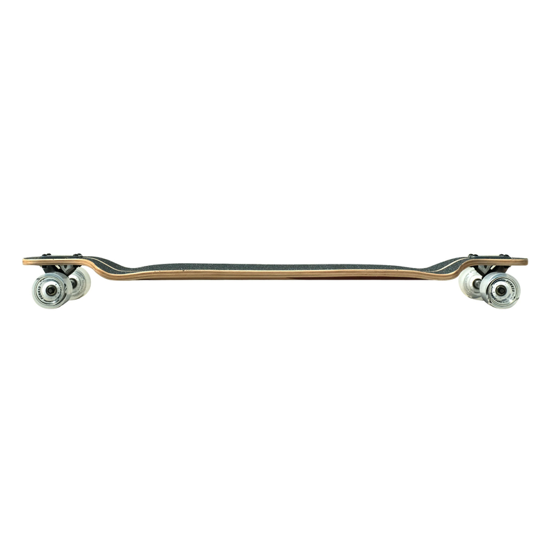 Earth Series - Mountain II Longboard with a geometric mountain-inspired design and high-performance trucks.