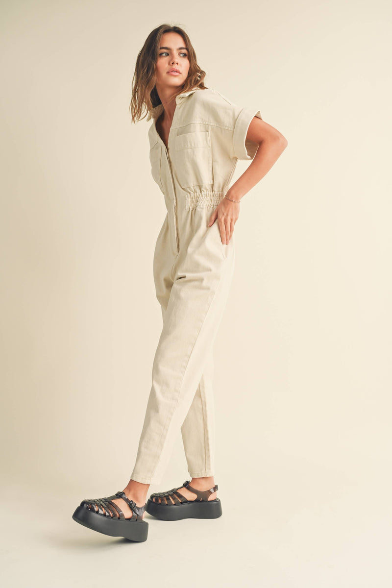 Ella Short Sleeve Jumpsuit