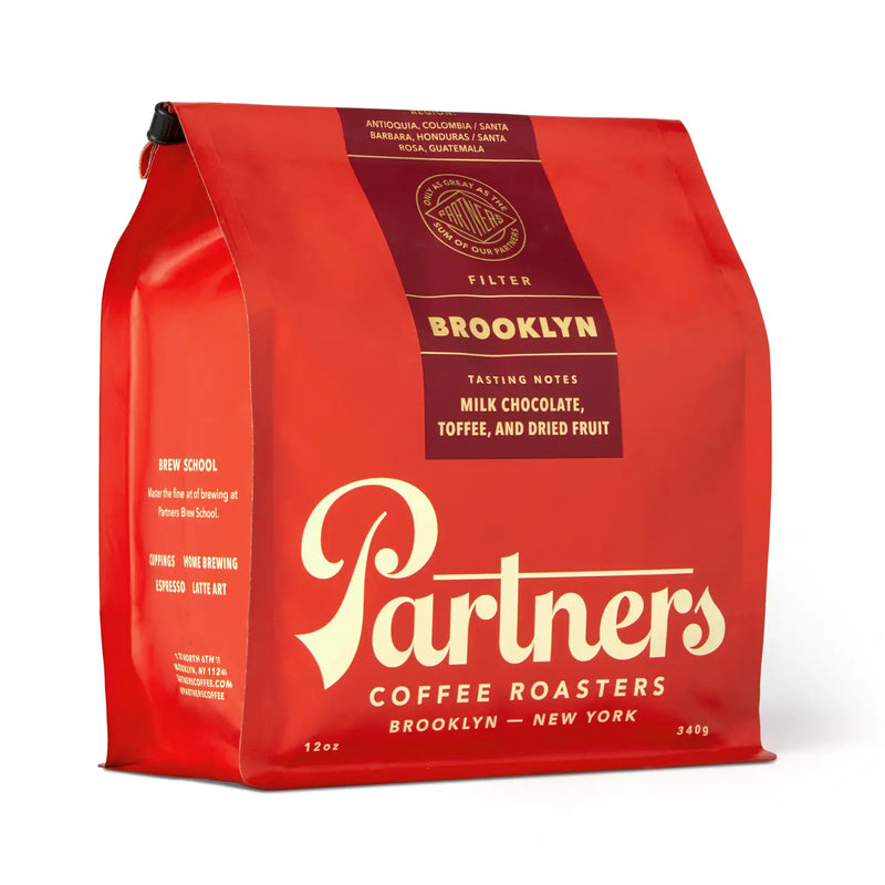 Partners Coffee - Brooklyn - 12oz - Whole Bean Coffee