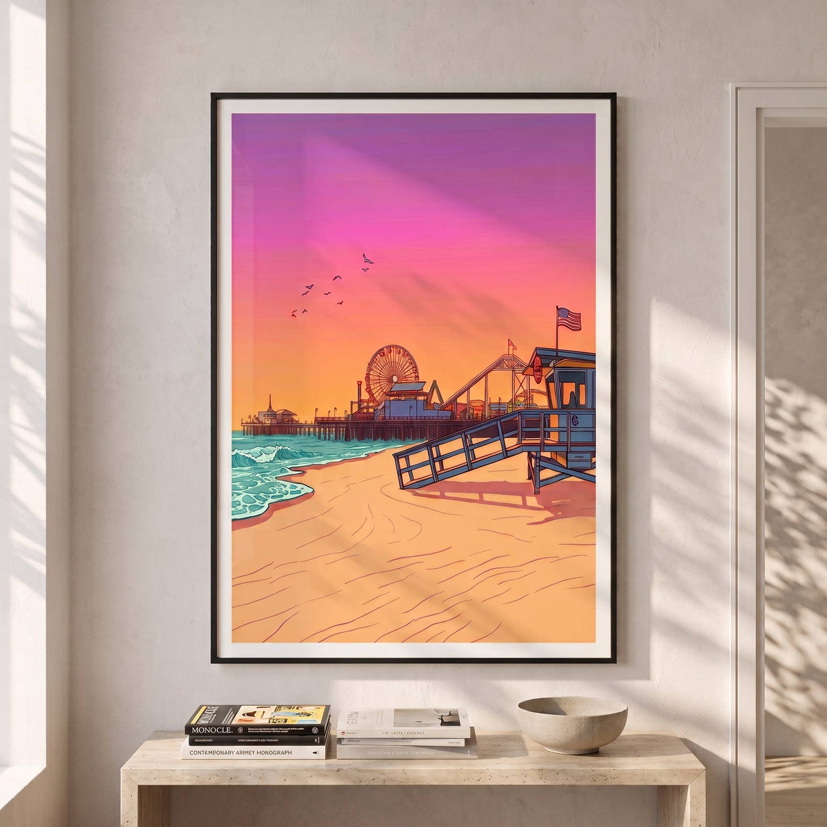 Santa Monica Print