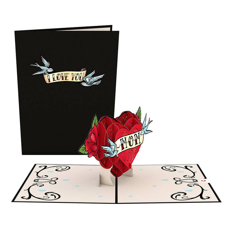 Mother's Day Tattoo Pop-Up Card
