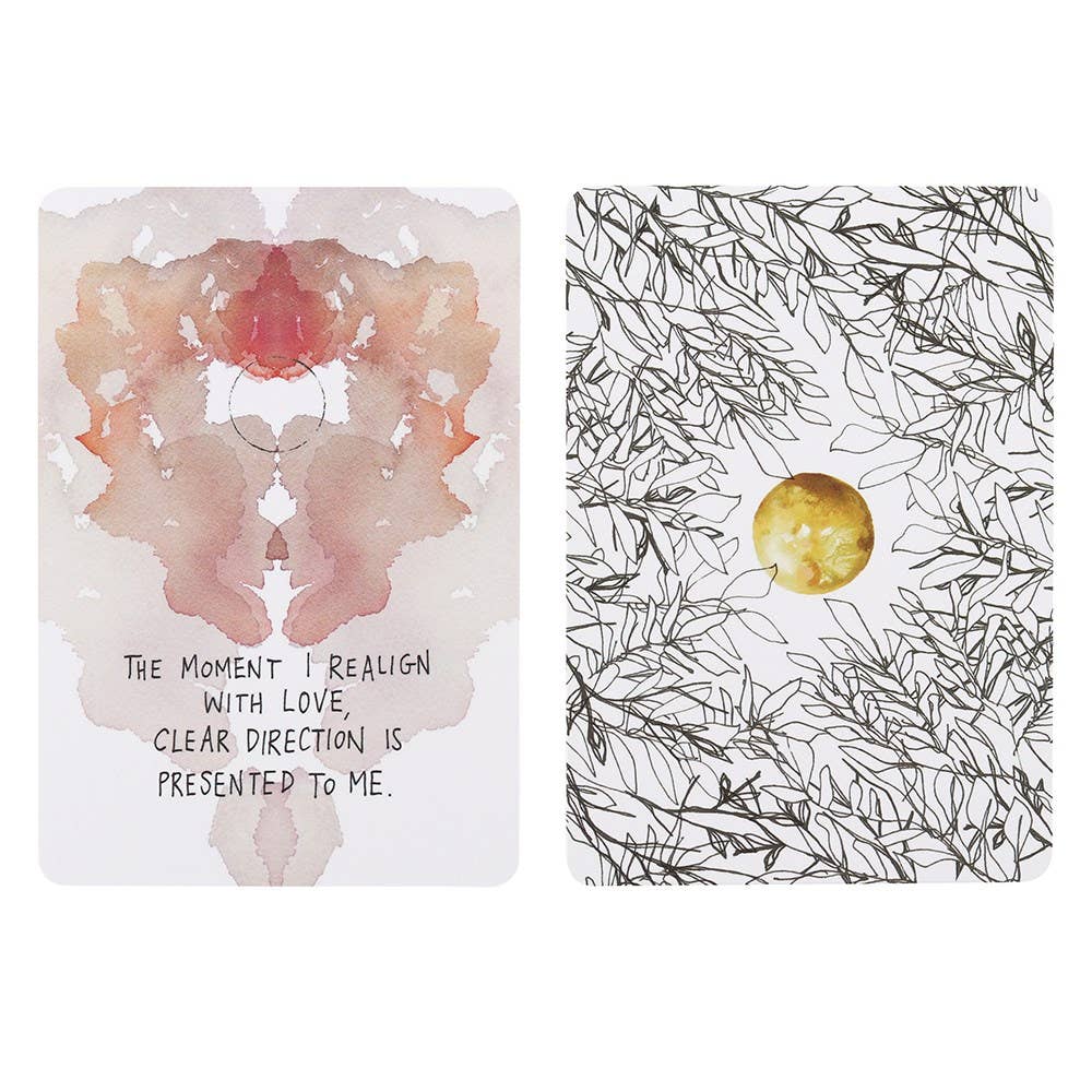 The Universe Has Your Back oracle card deck by Gabrielle Bernstein with artwork by Micaela Ezra