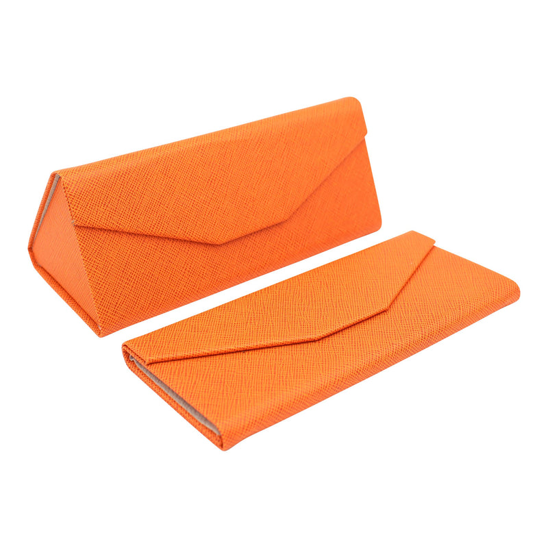 Orange Folding Glasses Case