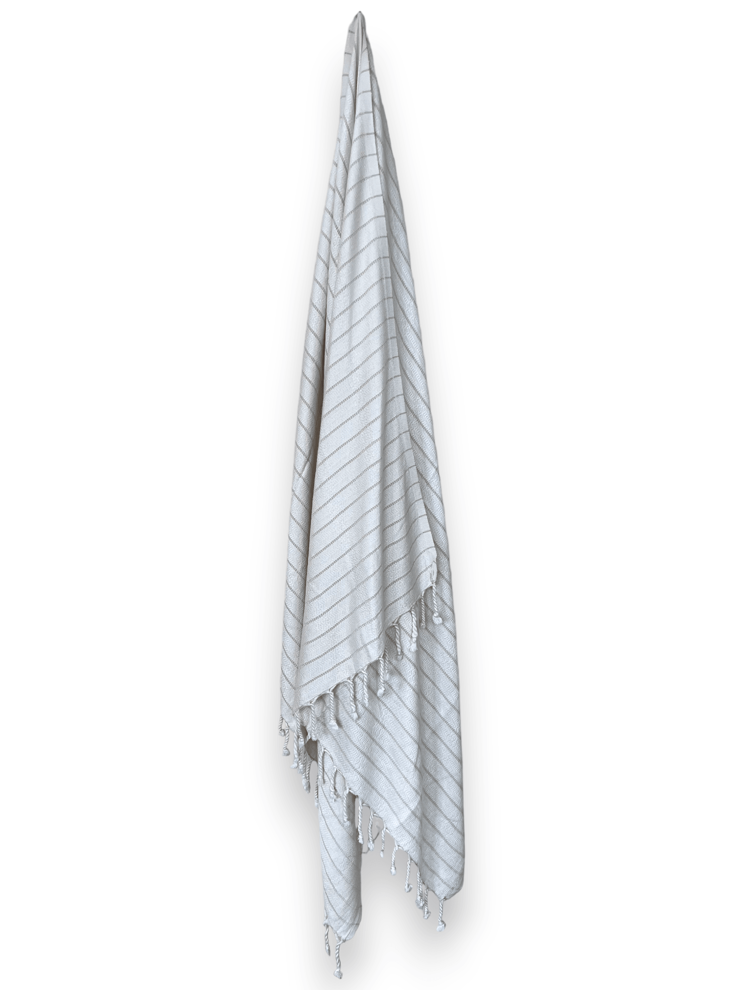 A set of Forma Towels from the Beverly Hills Collection, made from soft and absorbent bamboo, suitable for beach or home use.
