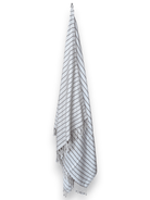 A set of Forma Towels from the Beverly Hills Collection, made from soft and absorbent bamboo, suitable for beach or home use.