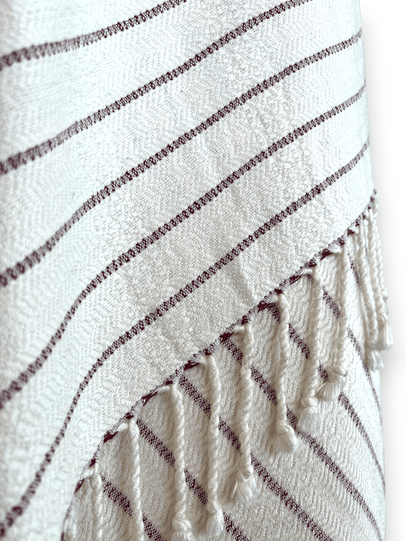 A set of Forma Towels from the Beverly Hills Collection, made from soft and absorbent bamboo, suitable for beach or home use.