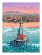 Manhattan Beach Print