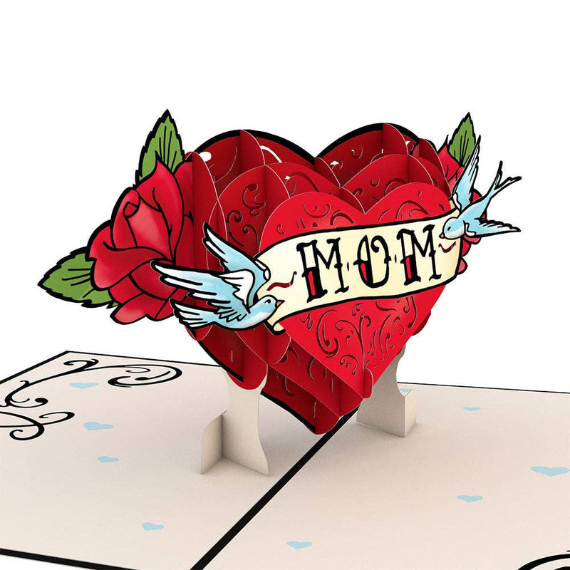 Mother's Day Tattoo Pop-Up Card