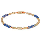 Tetra Anklet: A chic blend of geometry and boho flair for a stylish ankle adornment.