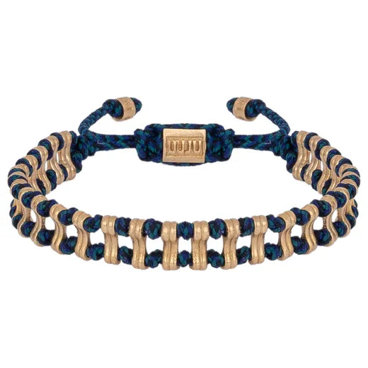 Bone Bracelet - Intricately carved bone beads for a statement of natural elegance.