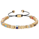 Rainbow Cubes Bracelet - Playful and vibrant accessory for a burst of color.