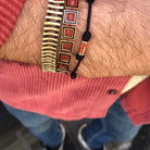 Square Bracelet: A captivating blend of bold design and subtle elegance.