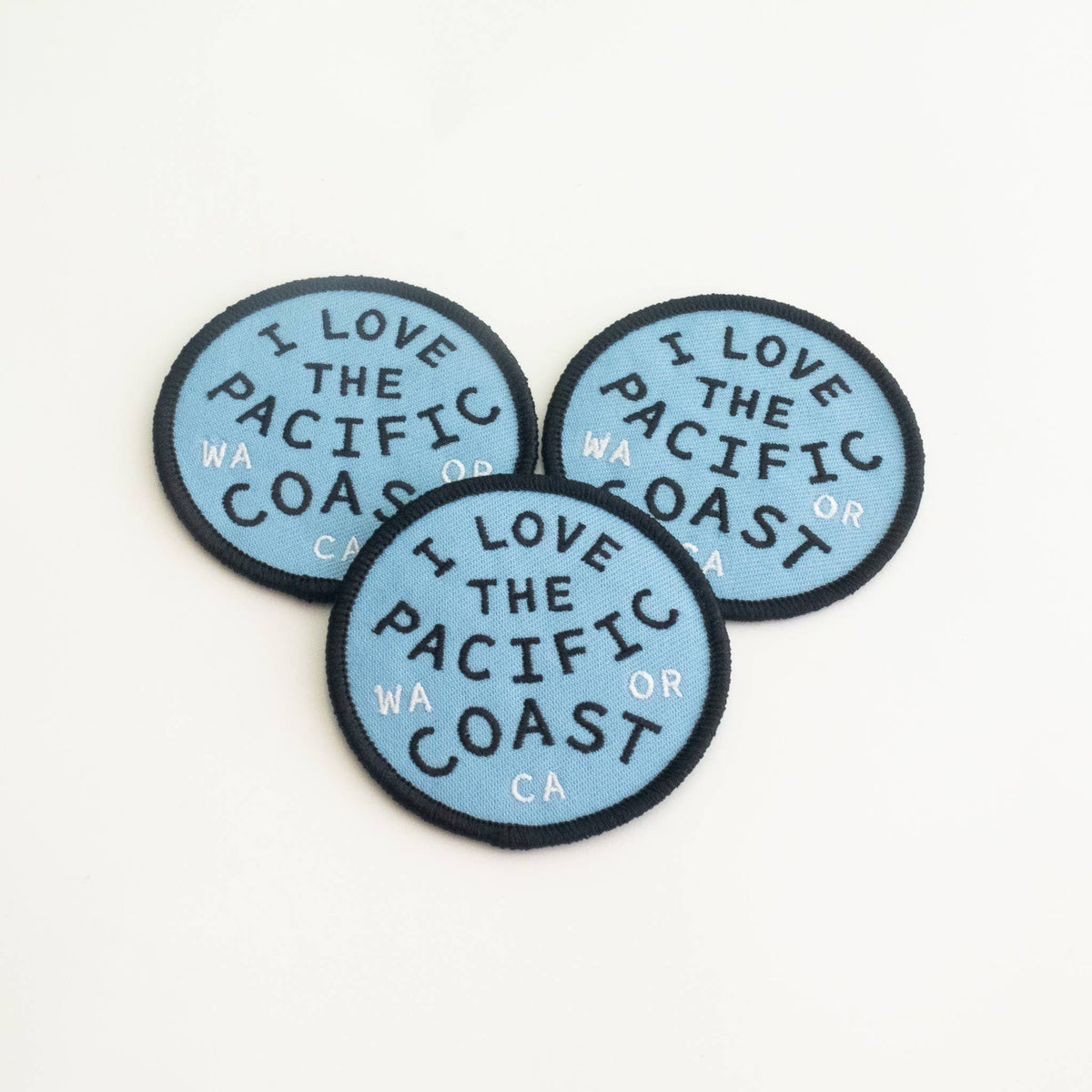 I Love The Pacific Coast Patch