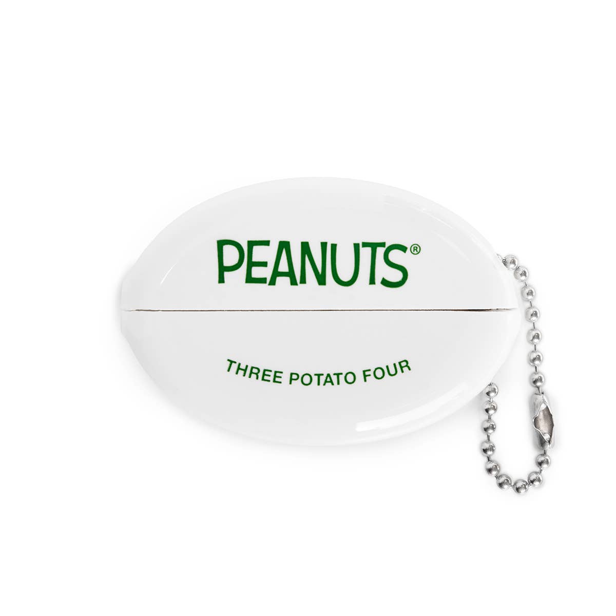 Peanuts® Snoopy Tennis Coin Pouch featuring Snoopy holding a tennis racket.