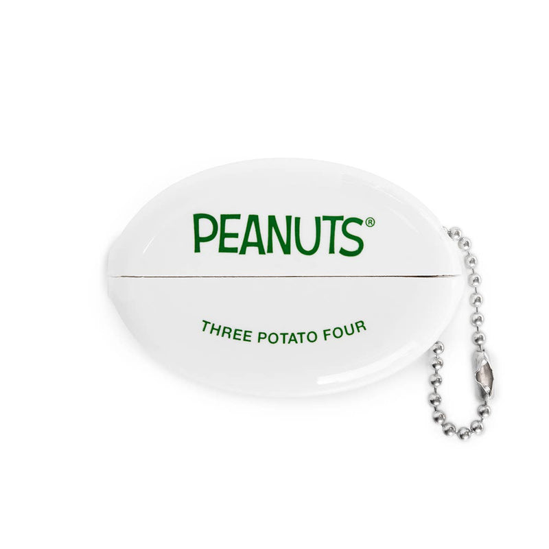 Peanuts® Snoopy Tennis Coin Pouch featuring Snoopy holding a tennis racket.