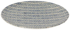 Set of 4 Element Appetizer Plates made from stoneware with reactive glaze finish.