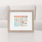 Los Angeles City Map Print