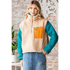 Emily Fleece Pullover - Cozy Half-Zip Winter Essential