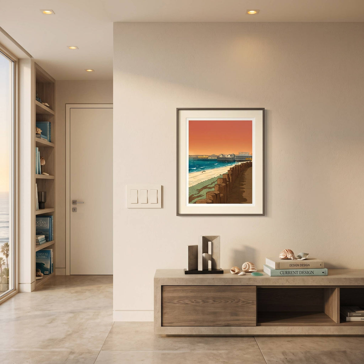Redondo Beach Pier Print