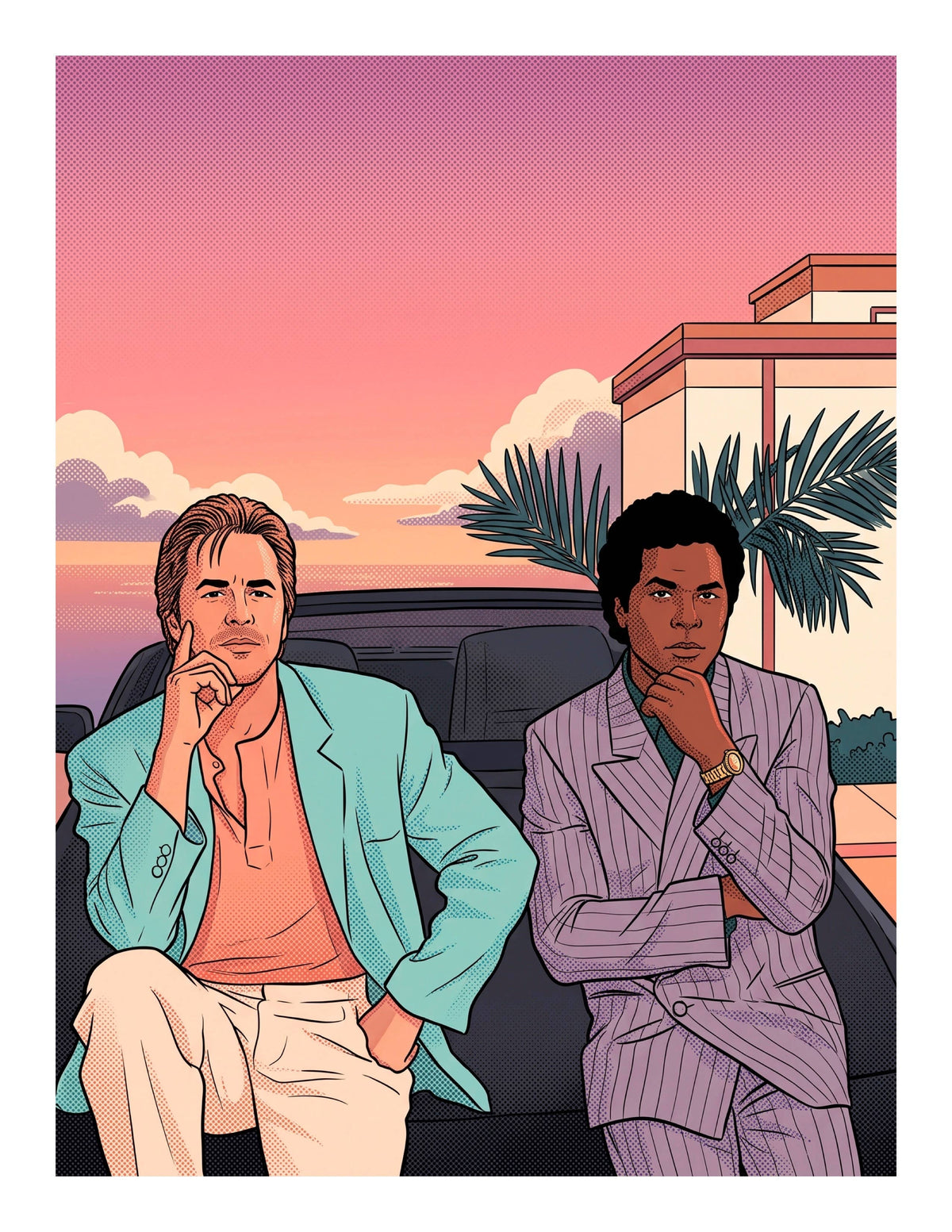 Miami Vice Print