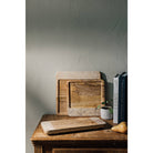 Nosh Mango Wood Rectangle Tray, sustainably sourced with natural grain and sleek design.