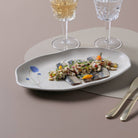 Shallow Oval Platter Medium Stoneware 11.81x7.87" Campestre