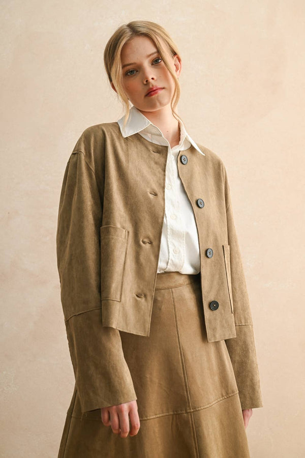 Clara Sand Jacket