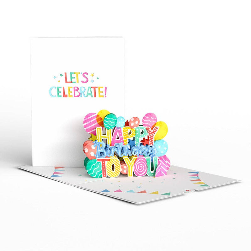 Let's Celebrate Birthday Pop-up Card