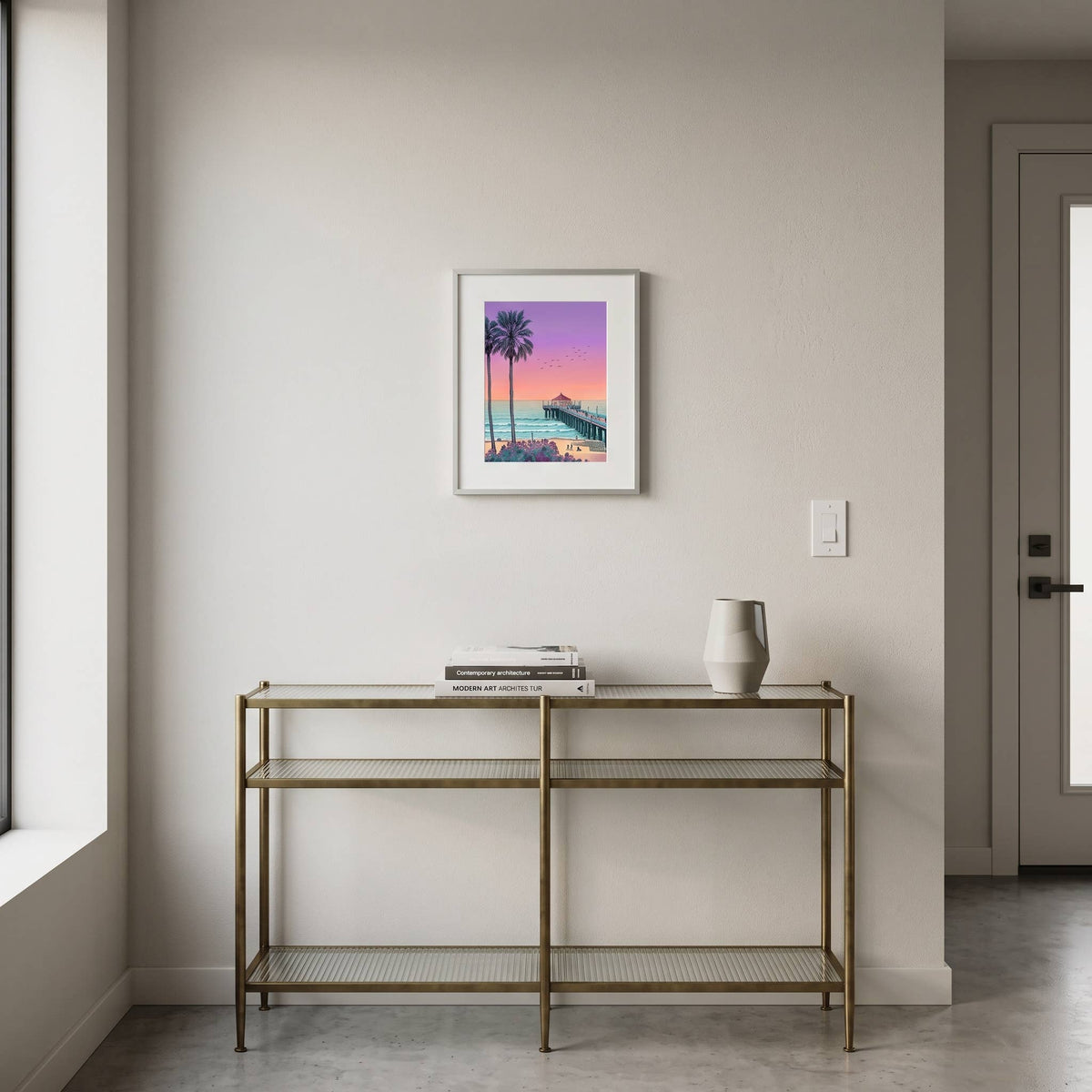 Manhattan Beach Pier Print